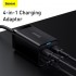 Зарядное устройство BASEUS GaN3 Pro Desktop Fast Charger 2*USB+2*USB-C + Кабель Type-C-Type-C, 3A, 65W, черный Зарядное устройство BASEUS GaN3 Pro Desktop Fast Charger 2*USB+2*USB-C + Кабель Type-C-Type-C, 3A, 65W, черный