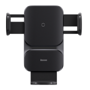 Автомобильный держатель BASEUS Wisdom Auto Alignment (Air-outlet Base), с беспроводной зарядкой, 2A, 15W, черный, на воз