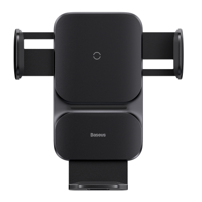 Автомобильный держатель BASEUS Wisdom Auto Alignment (Air-outlet Base), с беспроводной зарядкой, 2A, 15W, черный, на воз Автомобильный держатель BASEUS Wisdom Auto Alignment (Air-outlet Base), с беспроводной зарядкой, 2A, 15W, черный, на воз