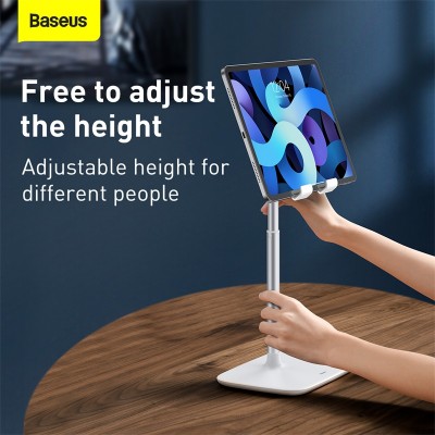 Настольная подставка BASEUS Indoorsy Youth Tablet Desk Stand white, белый Настольная подставка BASEUS Indoorsy Youth Tablet Desk Stand white, белый