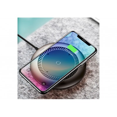 Беспроводное зарядное устройство BASEUS Whirlwind Desktop, 2A, 10W, черный Беспроводное зарядное устройство BASEUS Whirlwind Desktop, 2A, 10W, черный