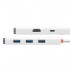 Переходник/Адаптер BASEUS Lite Series 5-Port, Разветвитель, Type-C - 3*USB3.0+HDMI+PD, белый Переходник/Адаптер BASEUS Lite Series 5-Port, Разветвитель, Type-C - 3*USB3.0+HDMI+PD, белый