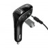 FM - Трансмиттер BASEUS F40 Streamer MP3, 2*USB+AUX, 2A, 15 Вт, черный, с дисплеем FM - Трансмиттер BASEUS F40 Streamer MP3, 2*USB+AUX, 2A, 15 Вт, черный, с дисплеем
