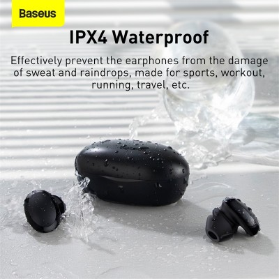 Беспроводные наушники BASEUS True W11, Bluetooth, 40 мАч, черный Беспроводные наушники BASEUS True W11, Bluetooth, 40 мАч, черный