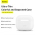 Чехол BASEUS Super Thin Silica Gel Case для AirPods 3, белый Чехол BASEUS Super Thin Silica Gel Case для AirPods 3, белый