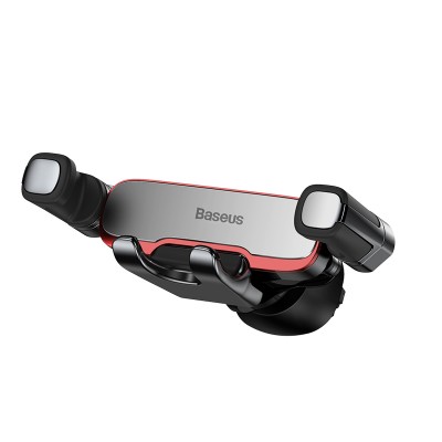 Автомобильный держатель BASEUS Mr Hui Gravity, серебристый, на воздуховод Автомобильный держатель BASEUS Mr Hui Gravity, серебристый, на воздуховод