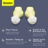 Беспроводные наушники BASEUS Encok WM01, Bluetooth, 40 мАч, желтый, Type-C Беспроводные наушники BASEUS Encok WM01, Bluetooth, 40 мАч, желтый, Type-C
