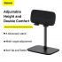 Настольная подставка BASEUS Indoorsy Youth Tablet Desk Stand black, черный Настольная подставка BASEUS Indoorsy Youth Tablet Desk Stand black, черный
