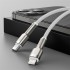 Кабель USB-C BASEUS Cafule Series Metal, Type-C - Lightning, 20W, 2 м, белый Кабель USB-C BASEUS Cafule Series Metal, Type-C - Lightning, 20W, 2 м, белый