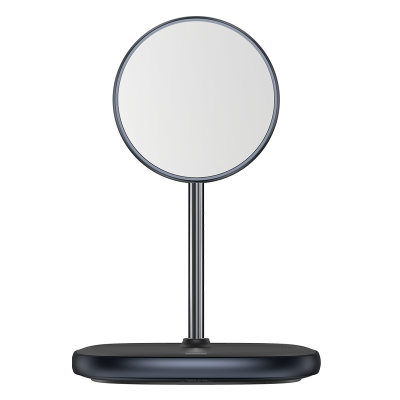 Настольная подставка BASEUS SWAN 2-in-1, 2A, черный, с беспроводной зарядкой Настольная подставка BASEUS SWAN 2-in-1, 2A, черный, с беспроводной зарядкой