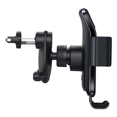 Автомобильный держатель BASEUS Smart Solar Power Wireless, на солнечных батареях, черный Автомобильный держатель BASEUS Smart Solar Power Wireless, на солнечных батареях, черный