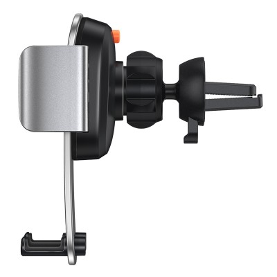 Автомобильный держатель BASEUS Easy Control Pro Clamp (Air Outlet Version), серебряный, на воздуховод Автомобильный держатель BASEUS Easy Control Pro Clamp (Air Outlet Version), серебряный, на воздуховод