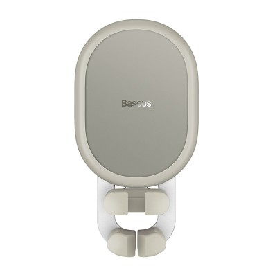 Автомобильный держатель BASEUS Stable Gravitational (Air Outlet version), кремовый, на воздуховод Автомобильный держатель BASEUS Stable Gravitational (Air Outlet version), кремовый, на воздуховод