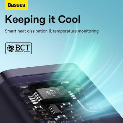 Зарядное устройство BASEUS GaN5 Fast Charger(mini) USB-C, 3A, 30W, фиолетовый Зарядное устройство BASEUS GaN5 Fast Charger(mini) USB-C, 3A, 30W, фиолетовый