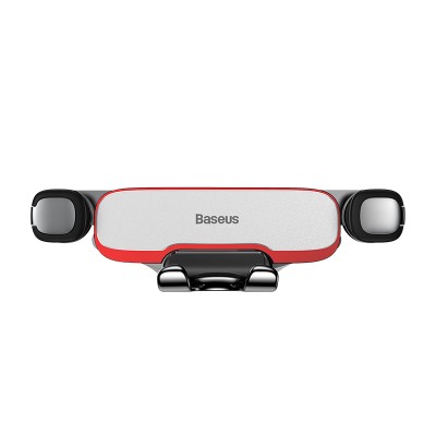 Автомобильный держатель BASEUS Mr Hui Gravity, серебристый, на воздуховод Автомобильный держатель BASEUS Mr Hui Gravity, серебристый, на воздуховод