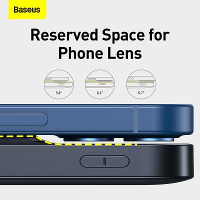 Портативный аккумулятор BASEUS Magnetic Wireless Fast Charging 20W, 2.4A, 10000 мА⋅ч, синий, с беспроводной зарядкой Портативный аккумулятор BASEUS Magnetic Wireless Fast Charging 20W, 2.4A, 10000 мА⋅ч, синий, с беспроводной зарядкой