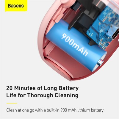 Настольный пылесос BASEUS C2, розовый Настольный пылесос BASEUS C2, розовый