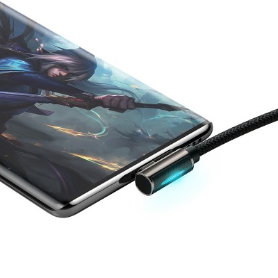 Кабель USB BASEUS Legend Series Elbow, USB - Type-C, 66W, 1 м, черный Кабель USB BASEUS Legend Series Elbow, USB - Type-C, 66W, 1 м, черный