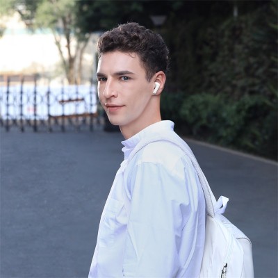 Беспроводные наушники BASEUS SIMU S1, Bluetooth, 40 мАч, белый Беспроводные наушники BASEUS SIMU S1, Bluetooth, 40 мАч, белый