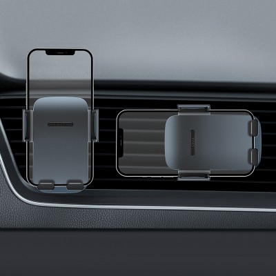 Автомобильный держатель BASEUS Easy Control Pro Clamp (Air Outlet Version), тусклый, на воздуховод Автомобильный держатель BASEUS Easy Control Pro Clamp (Air Outlet Version), тусклый, на воздуховод