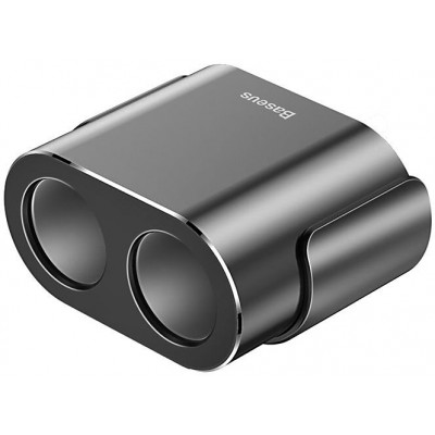 Автомобильное зарядное устройство BASEUS High Efficiency, 2*USB + разветвитель 2*прикуриватель, 3.1A, 100 Вт, черный Автомобильное зарядное устройство BASEUS High Efficiency, 2*USB + разветвитель 2*прикуриватель, 3.1A, 100 Вт, черный