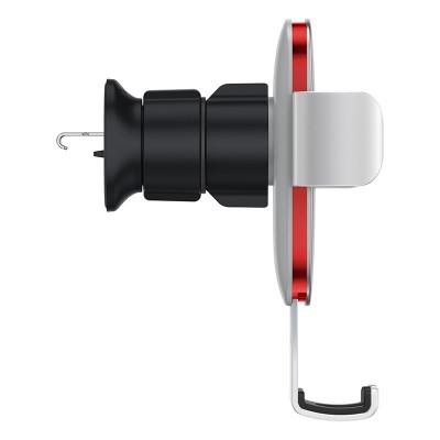 Автомобильный держатель BASEUS Metal AgeⅡ, серебристый, на воздуховод Автомобильный держатель BASEUS Metal AgeⅡ, серебристый, на воздуховод