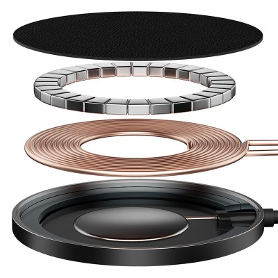 Беспроводное зарядное устройство BASEUS Simple Mini2 для iPhone 12/13, 15W, черный Беспроводное зарядное устройство BASEUS Simple Mini2 для iPhone 12/13, 15W, черный