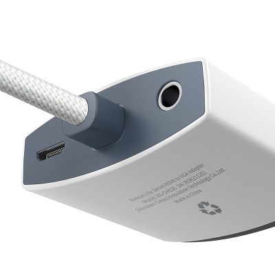 Переходник/Адаптер BASEUS Lite Series Adapter, HDMI - VGA (3.5mm Aux Port & Micro USB Power Input), белый Переходник/Адаптер BASEUS Lite Series Adapter, HDMI - VGA (3.5mm Aux Port & Micro USB Power Input), белый