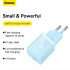 Зарядное устройство BASEUS GaN5 Fast Charger(mini) USB-C, 3A, 30W, синий Зарядное устройство BASEUS GaN5 Fast Charger(mini) USB-C, 3A, 30W, синий