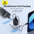 Зарядное устройство BASEUS Cube Fast Charger USB+Type-C, 20W, черный Зарядное устройство BASEUS Cube Fast Charger USB+Type-C, 20W, черный