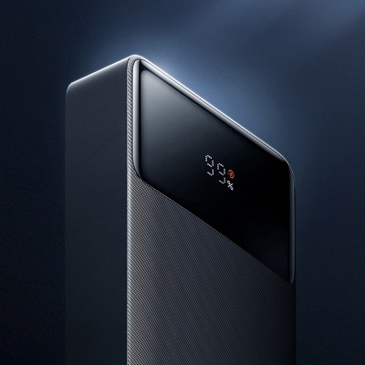 Портативный аккумулятор BASEUS Bipow Digital Display Fast charge 25W, 3A, 20000 мА⋅ч, черный Портативный аккумулятор BASEUS Bipow Digital Display Fast charge 25W, 3A, 20000 мА⋅ч, черный