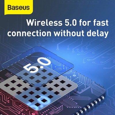 Беспроводные наушники BASEUS A05 Encok, Bluetooth, 40 мАч, черный Беспроводные наушники BASEUS A05 Encok, Bluetooth, 40 мАч, черный