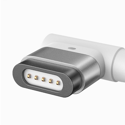Кабель USB-C BASEUS Zinc Magnetic Series iP Laptop, Type-C - L-shaped, 60W, 2 м, белый Кабель USB-C BASEUS Zinc Magnetic Series iP Laptop, Type-C - L-shaped, 60W, 2 м, белый