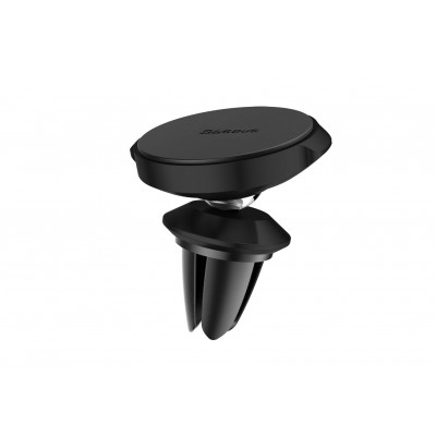 Автомобильный держатель BASEUS Small ears, магнитный, черный, на воздуховод, компактный с регулеровкой Автомобильный держатель BASEUS Small ears, магнитный, черный, на воздуховод, компактный с регулеровкой