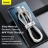 Кабель USB BASEUS Cafule Series Metal, USB - Type-C, 6A, 66W, 2 м, белый Кабель USB BASEUS Cafule Series Metal, USB - Type-C, 6A, 66W, 2 м, белый