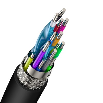 Кабель HDMI BASEUS High Definition Series, 4KHDMI - 4KHDMI, 0,5 м, черный Кабель HDMI BASEUS High Definition Series, 4KHDMI - 4KHDMI, 0,5 м, черный