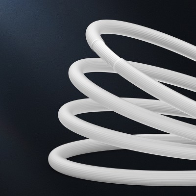 Кабель USB BASEUS CoolPlay Series Fast Charging, USB - Type-C, 100W, 1 м, белый Кабель USB BASEUS CoolPlay Series Fast Charging, USB - Type-C, 100W, 1 м, белый