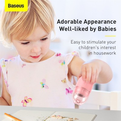 Настольный пылесос BASEUS C2, розовый Настольный пылесос BASEUS C2, розовый