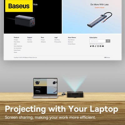 Переходник/Адаптер BASEUS Lite Series Adapter, HDMI - VGA (3.5mm Aux Port & Micro USB Power Input), белый Переходник/Адаптер BASEUS Lite Series Adapter, HDMI - VGA (3.5mm Aux Port & Micro USB Power Input), белый