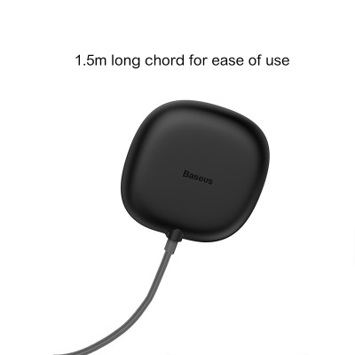 Беспроводное зарядное устройство BASEUS Suction Cup, 2A, 10W, черный Беспроводное зарядное устройство BASEUS Suction Cup, 2A, 10W, черный