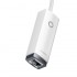 Переходник/Адаптер BASEUS Lite Series Ethernet Adapter, Type-C - RJ45 (100Mbps), белый Переходник/Адаптер BASEUS Lite Series Ethernet Adapter, Type-C - RJ45 (100Mbps), белый