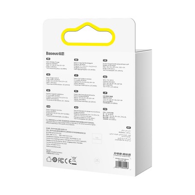 Беспроводное зарядное устройство BASEUS Digital LED Display Gen 2, 2A, 15W, черный Беспроводное зарядное устройство BASEUS Digital LED Display Gen 2, 2A, 15W, черный