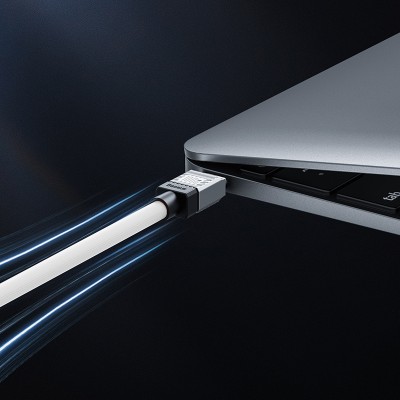 Кабель USB-C BASEUS CoolPlay Series Fast Charging, Type-C - Type-C, 100W, 1 м, белый Кабель USB-C BASEUS CoolPlay Series Fast Charging, Type-C - Type-C, 100W, 1 м, белый