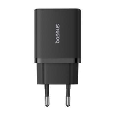 Зарядное устройство BASEUS Cube Fast Charger USB+Type-C, 20W, черный Зарядное устройство BASEUS Cube Fast Charger USB+Type-C, 20W, черный