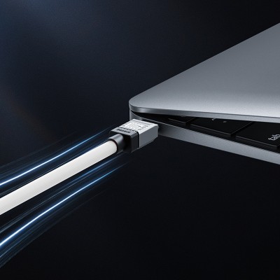 Кабель USB BASEUS CoolPlay Series Fast Charging, USB - Type-C, 100W, 1 м, белый Кабель USB BASEUS CoolPlay Series Fast Charging, USB - Type-C, 100W, 1 м, белый