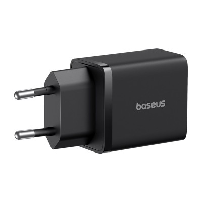 Зарядное устройство BASEUS Cube Fast Charger USB+Type-C, 20W, черный Зарядное устройство BASEUS Cube Fast Charger USB+Type-C, 20W, черный