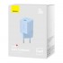 Зарядное устройство BASEUS GaN5 Fast Charger(mini) USB-C, 3A, 30W, синий Зарядное устройство BASEUS GaN5 Fast Charger(mini) USB-C, 3A, 30W, синий