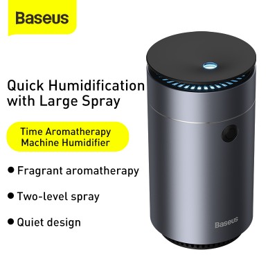 Увлажнитель воздуха BASEUS Time Aromatherapy machine humidifier, темно-серый Увлажнитель воздуха BASEUS Time Aromatherapy machine humidifier, темно-серый