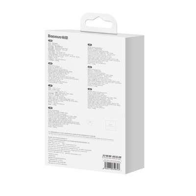 Портативный аккумулятор BASEUS Bipow Pro Digital Display Fast Charge 22.5W, 3A, 20000 мА⋅ч, белый Портативный аккумулятор BASEUS Bipow Pro Digital Display Fast Charge 22.5W, 3A, 20000 мА⋅ч, белый