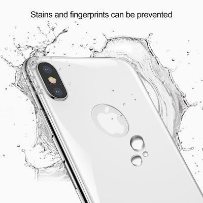 Защитное стекло BASEUS SGAPIPHX-4D0G для iPhone X, 0.3mm, заднее, серый Защитное стекло BASEUS SGAPIPHX-4D0G для iPhone X, 0.3mm, заднее, серый